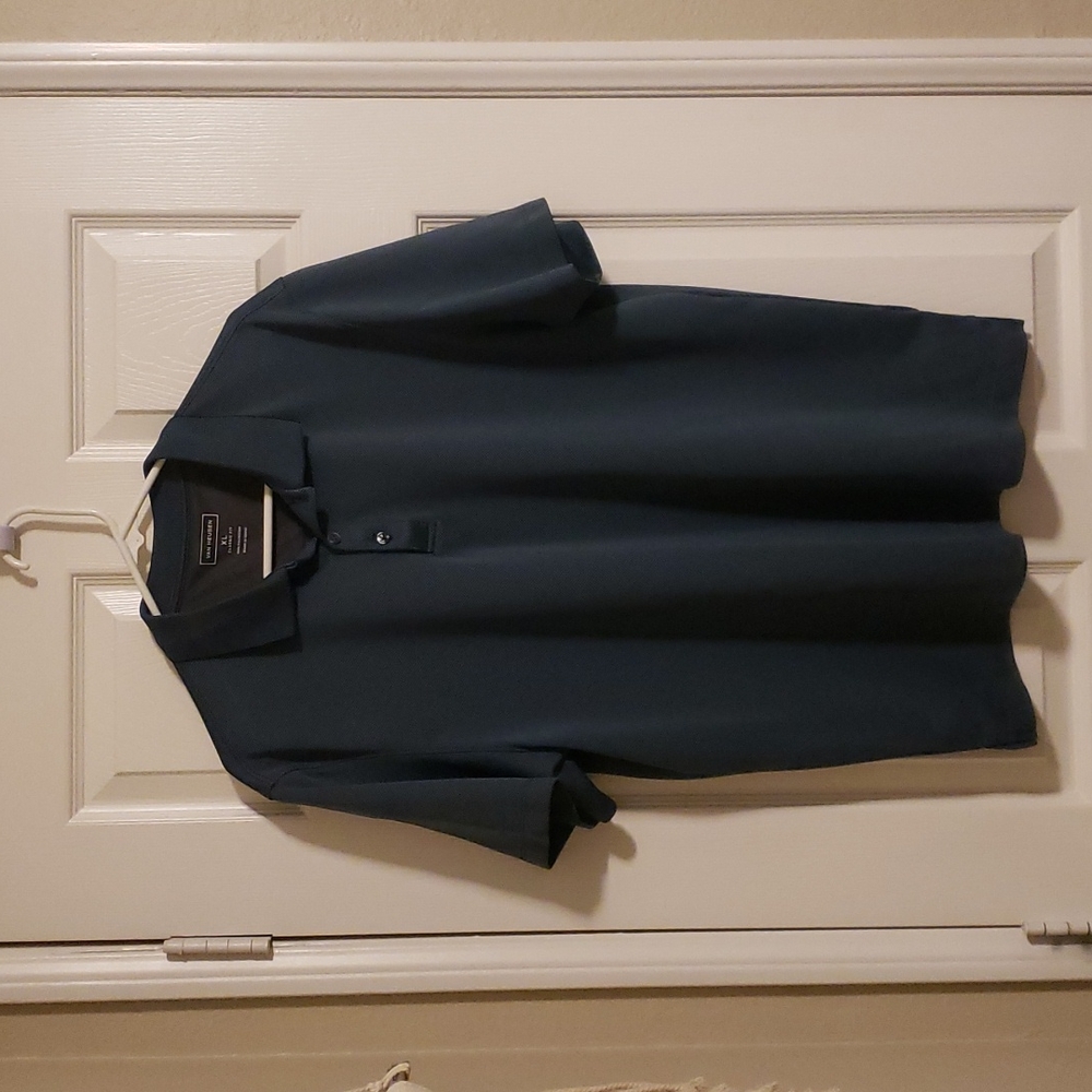 Deep Blue/Teal  Men's Van Heusen Polo